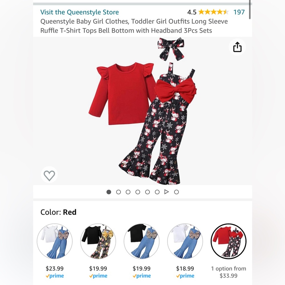 Girl Christmas outfits
